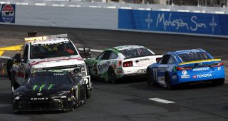 Gibbs brushes off Hamlin questions: ‘We’ll have a good race next week’