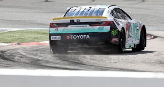 Tyler Reddick tops SVG for pole at Charlotte Roval