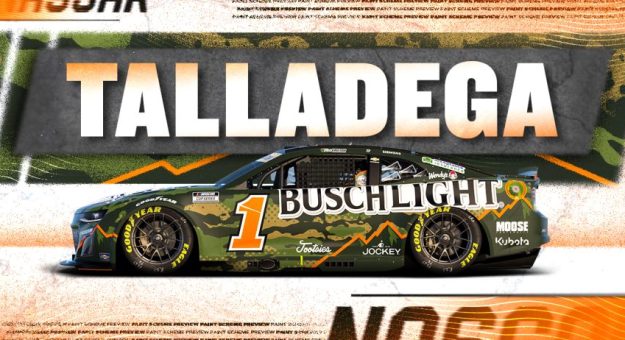 Visit Autos con nuevo look para los Playoffs NASCAR 2025 en el Talladega Superspeedway page