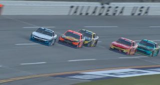 Dominant day: Austin Hill claims victory at Talladega