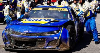 Chase Elliott’s Talladega wreck shows ‘how easy it can go away’