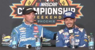 Kyle Larson: ‘It would be really cool’ to see Hamlin as champion