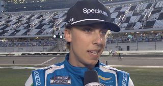Carson Hocevar dejected after missing out on Daytona 500 win