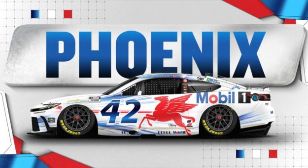 Visit Autos con nuevo look para la fin de semana NASCAR Primavera 2026 en el Phoenix Raceway page