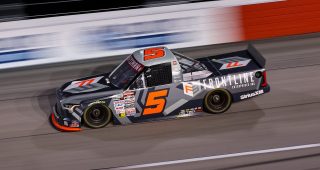 Heim wins Darlington Truck Series thriller in overtime