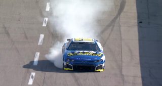 Smoke, flames plague Ty Dillon, No. 10 during Martinsville contest