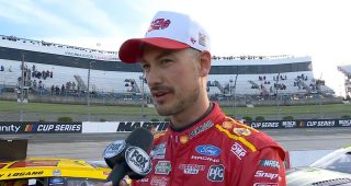 Joey Logano on ‘solid’ third-place finish at Martinsville