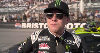 Ty Gibbs thanks family in Victory Lane after first Cup win
