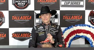 Hocevar: My Talladega celebration was a nod to Dale Jr.