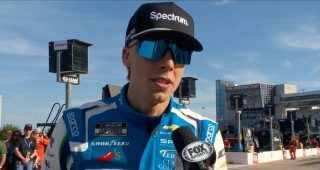 Hocevar happy with solid top-10 finish at Texas