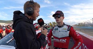 Jesse Love emotional after Watkins Glen win slips away