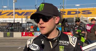 Gibbs finishes third after fuel-saving frenzy