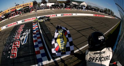 Shane van Gisbergen drives at Watkins Glen.