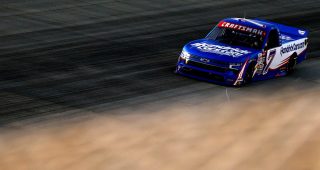 Busch breaks out the broom in Dover Truck Series race