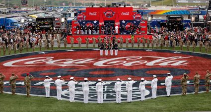 Nascar Salutes Charlotte Cocacola