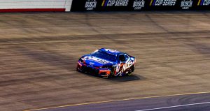 Ricky Stenhouse Jr. drives at Nashville.