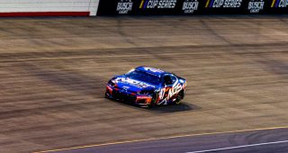Ricky Stenhouse Jr. drives at Nashville.