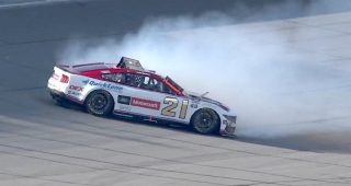 Berry spins out during Michigan qualifying