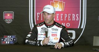 Hamlin explains why pole-winning car will start at rear