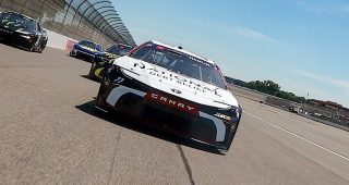 Two in a row: Hamlin wins Michigan after starting from rear