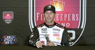 ‘I just wanted to pay my respects’: Hamlin on hat, flag tribute to Busch