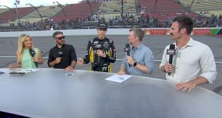 Hocevar explains move leading to Lap 83 Michigan crash
