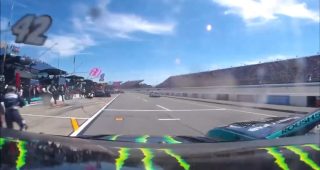 Gibbs frustrated over team radio after Preece contact