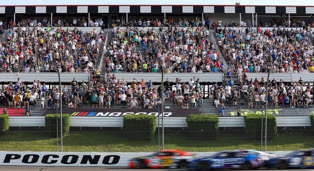 Visit Orden de clasificación para la Great American Getaway 400 de la Cup Series en Pocono page