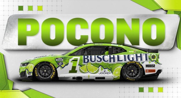 Visit Autos con nuevo look para el fin de semana NASCAR 2026 en el Pocono Raceway page