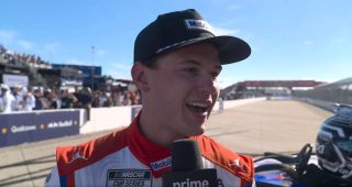 Heim emotional after first career win: ‘I hope I don’t wake up from this dream’