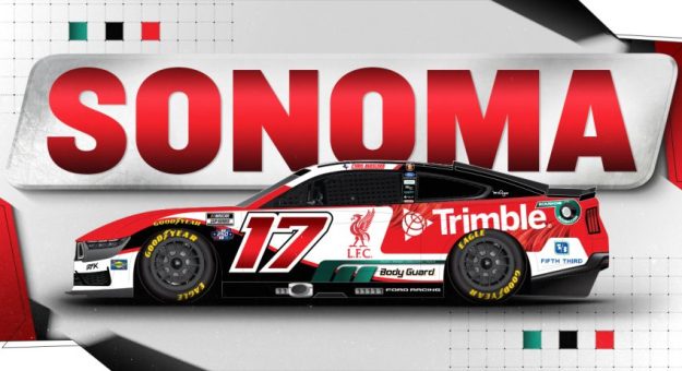Visit Autos con nuevo look para el fin de semana NASCAR 2026 en el Sonoma Raceway page