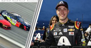 Look back: Bowman holds off Larson to win Chicagoland in 2019
