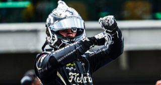 Heim hangs on to win Indy: ‘That was a damn handful!’