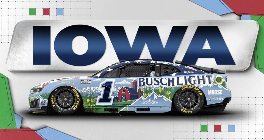 Autos con nuevo look para el fin de semana NASCAR 2026 en el Iowa Speedway