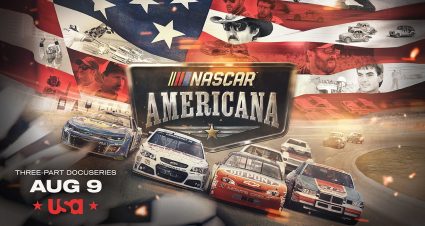 A graphic for NASCAR Americana on USA Network.