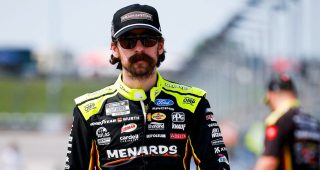 Blaney on how ‘Rowdy’ tribute helmet helped him claim Iowa pole