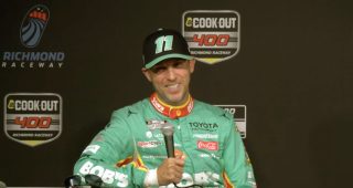 Hamlin refuses to rest easily atop points standings