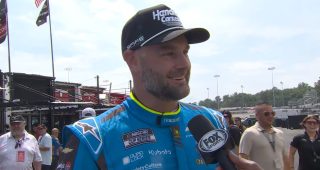 Van Gisbergen wins his first career Truck pole at Richmond