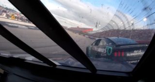 In-car camera: What led to Hocevar spinning out Keselowski