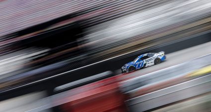 carson hocevar drives at bristol