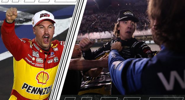 Visit Race recap Bristol: Victoria de Joey Logano y la pelea de Ryan Blaney vs Carson Hocevar page