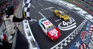 Briscoe edges Bell in Charlotte photo finish