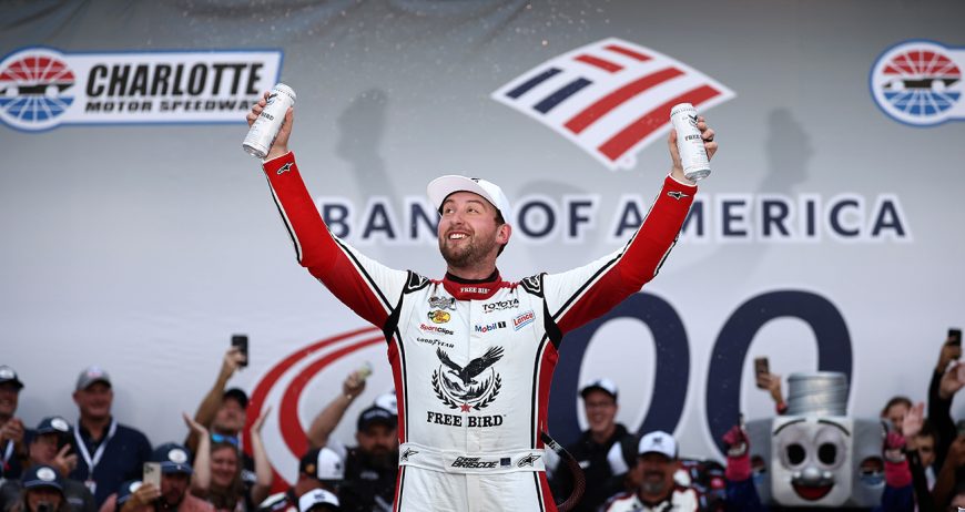 Chase Briscoe ganó la Bank of America 400 de The Chase 2026 en Charlotte