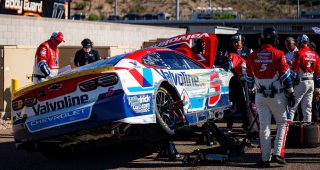 larson damaged car