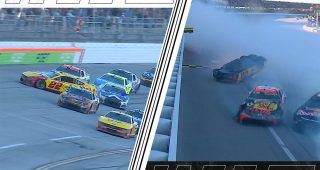 What went wrong? Breaking down the push that sent Logano flipping