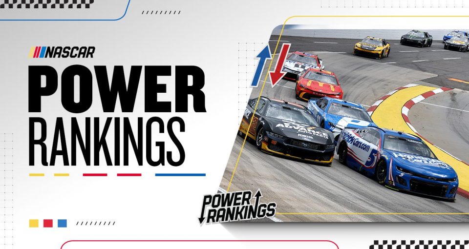Top 20 Power Rankings The Chase Cup Series 2026 de Talladega a Martinsville