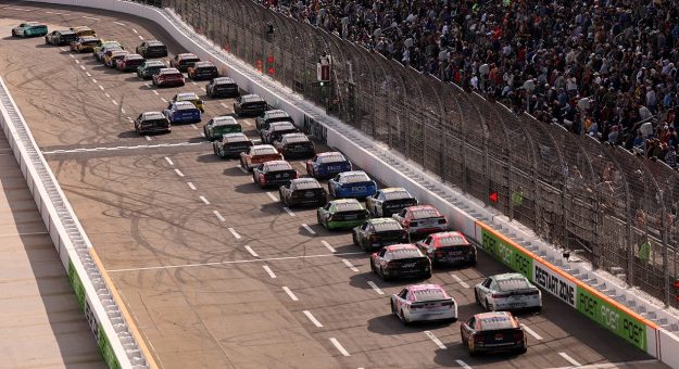 NASCAR at Martinsvlle ahead of the Chase race weekend.