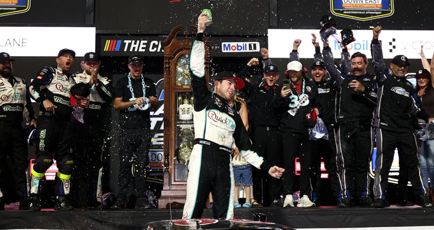 Chandler Smith ganó la Black’s Tire 200 de The Chase Truck Series 2026 en Martinsville
